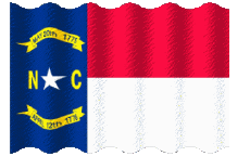 Bandiere America U.S.A - Stati Carolina del Nord Sventola 