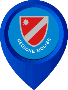 Flags Europe Italy Molise Location Pin 