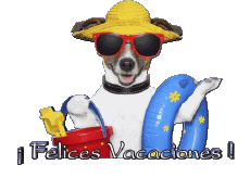 Nachrichten Spanisch Felices Vacaciones Transparenter Hintergrund 03 