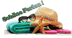 Messages German Schöne Ferien Transparent Background 05 