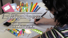 Messages Spanish Feliz Regreso a Clases Animated Background 005 