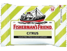 Citrus-Essen Süßigkeiten Fisherman's Friend 