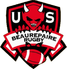 Sports Rugby Club France Logo Dept 38 US Beaurepaire 