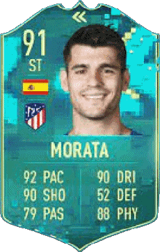 Multi Media Video Games F I F A - Card Players Spain Alvaro Morata 