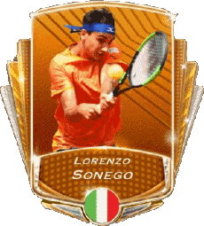 Sportivo Tennis - Giocatori Italia Lorenzo Sonego 