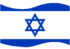 Drapeaux Asie Israël Rectangle 