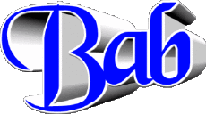 Prénoms FEMININ - UK - USA B Bab 