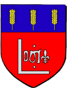 Banderas Francia Departamentos - Ciudades 28 LUISANT 