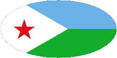 Banderas África Djibouti Oval 01 