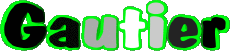 Vorname MANN - Frankreich G Gautier 