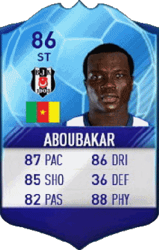 Multimedia Videospiele F I F A - Karten Spieler Kamerun Vincent Aboubakar 