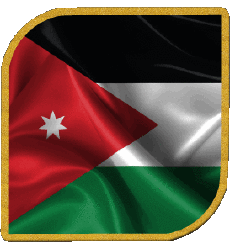 Flags Asia Jordan Square 