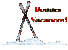 Messagi Francese Bonnes Vacances Hiver 02 