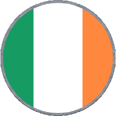 Flags Europe Ireland Round 