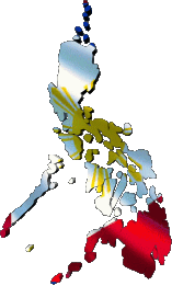 Flags Asia Philippines Map 