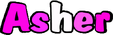 First Names MASCULINE -  UK - USA - IRL - AUS - NZ A Asher 