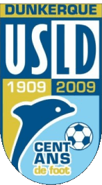 Sports FootBall Club France Logo Hauts-de-France 59 - Nord Dunkerque USL 