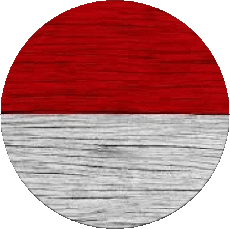 Drapeaux Europe Monaco Rond 