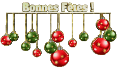 Messagi Francese Bonnes Fêtes Série 08 