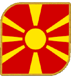 Banderas Europa Macedonia Plaza 