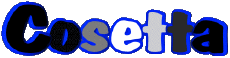 Prénoms FEMININ - Italie C Cosetta 