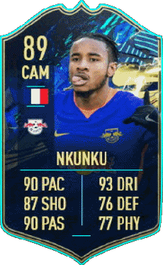 Multi Média Jeux Vidéo F I F A - Joueurs Cartes France Christopher Nkunku 