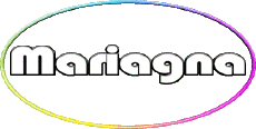 First Names FEMININE - Spain M Mariagna 