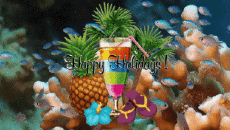 Nachrichten Englisch Happy Holidays Animierter Hintergrund 006 