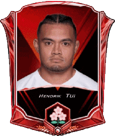 Sports Rugby - Joueurs Japon Hendrik Tui 
