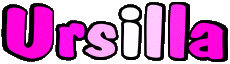 Vorname WEIBLICH - Frankreich U Ursilla 