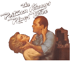 Multi Media Movies International The postman always rings twice English Logo 