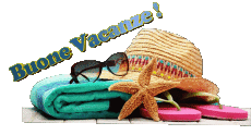 Messagi Italiano Buone Vacanze Sfondo trasparente 05 