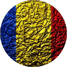 Flags Europe Romania Round 