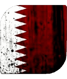 Drapeaux Asie Qatar Carré 