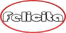 Prénoms FEMININ - Italie F Felicita 