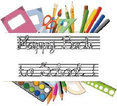 Nachrichten Englisch Happy Back to School Transparenter Hintergrund 003 