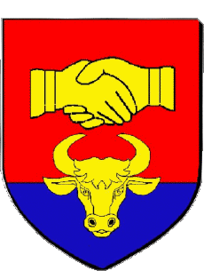 Wappen-Fahnen Frankreich Abteilungen - Städte 32 GIMONT Wappen