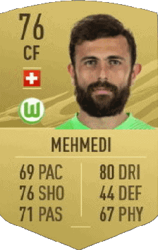 Multi Media Video Games F I F A - Card Players Switzerland Admir Mehmedi 