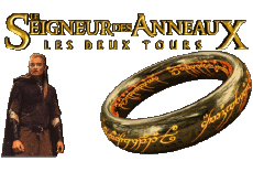 Multimedia Películas Internacional El Señor de los Anillos Las Do Torres Logotipo Francés 