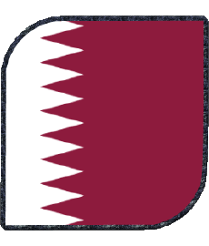 Fahnen Asien Katar Platz 