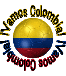 Messages Espagnol Vamos Colombia Fútbol 