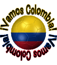 Messagi Spagnolo Vamos Colombia Fútbol 