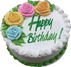 Mensajes Inglés Happy Birthday Cakes 007 