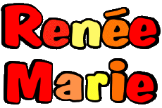 Nome FEMMINILE - Francia R Renée Marie 