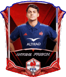 Sport Rugby - Spieler Frankreich Team 2025 Antoine FRISCH 