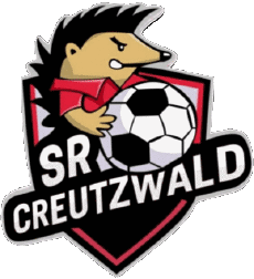 Sports FootBall Club France Logo Grand Est 57 - Moselle SR Creutzwald 03 