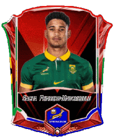 Sport Rugby - Spieler Südafrika Team 2025 Sacha Feinberg-Mngomezulu 