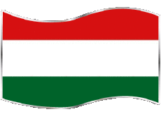 Bandiere Europa Ungheria Rettangolo 