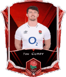 Sportivo Rugby - Giocatori Inghilterra Tom Curry 