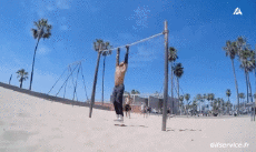 Humor -  Fun Sports Horizontal bar Fail 